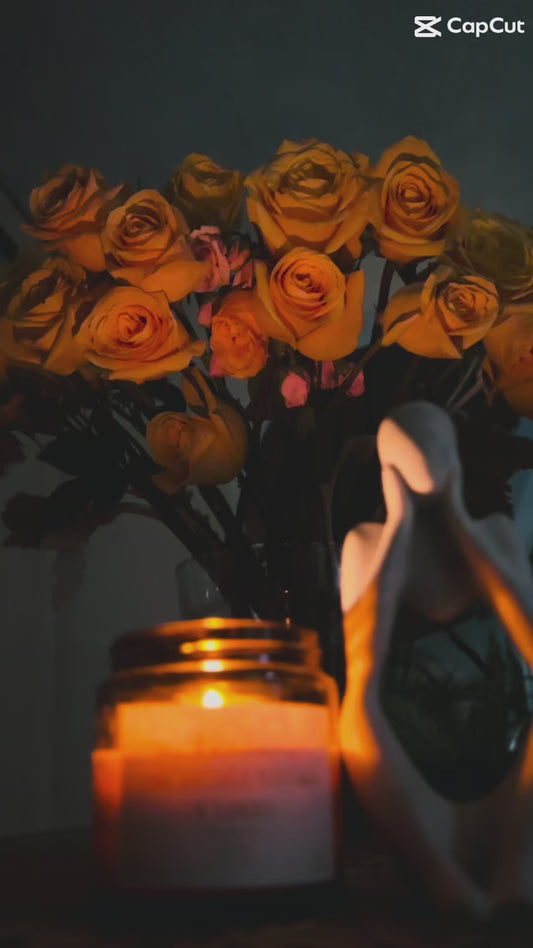 VELA ECOLOGICA AROMA - ORQUIDEA NEGRA Y LIRIO